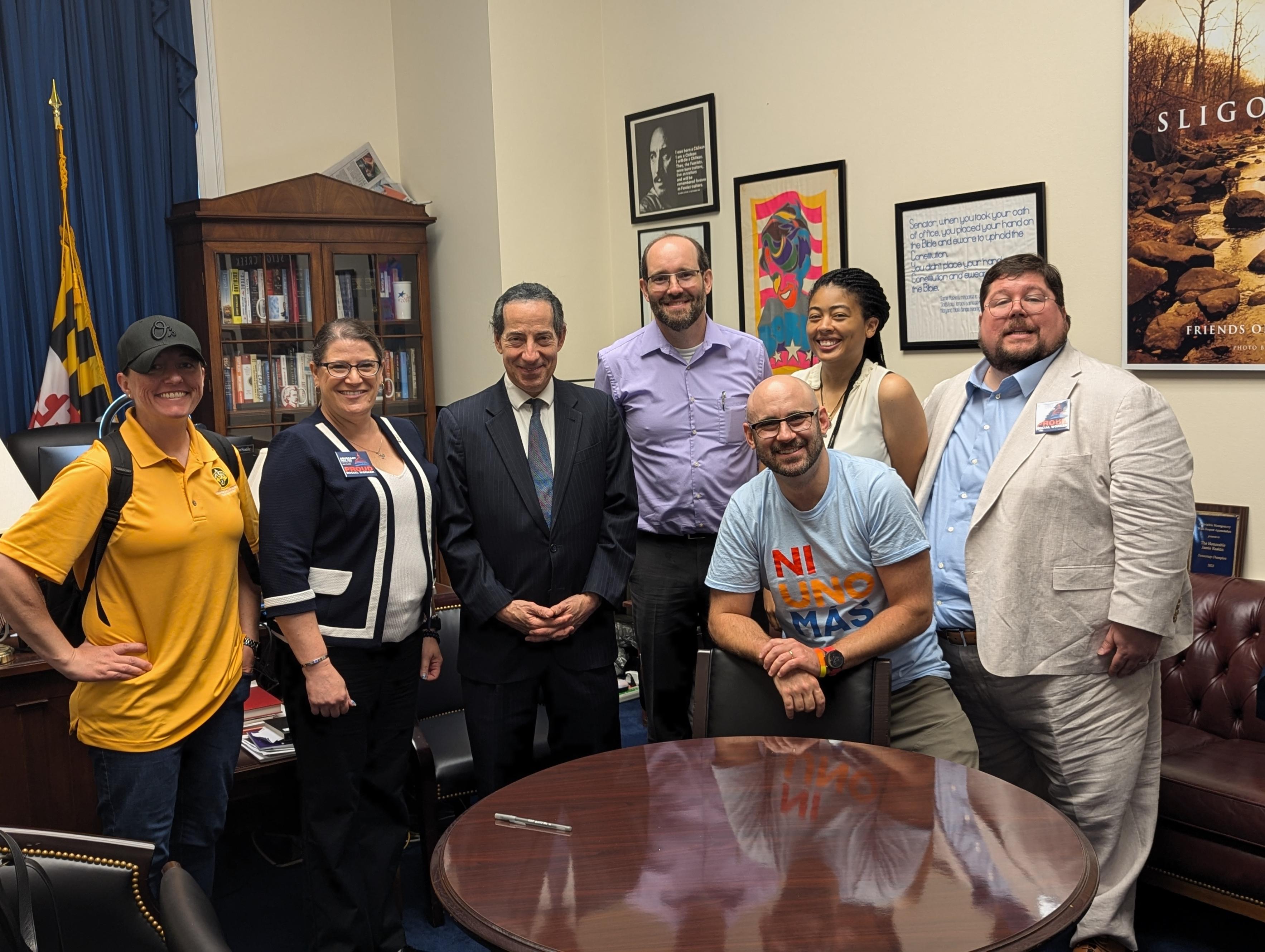 Maryland Delegation with Rep. Raskin (D-MD)